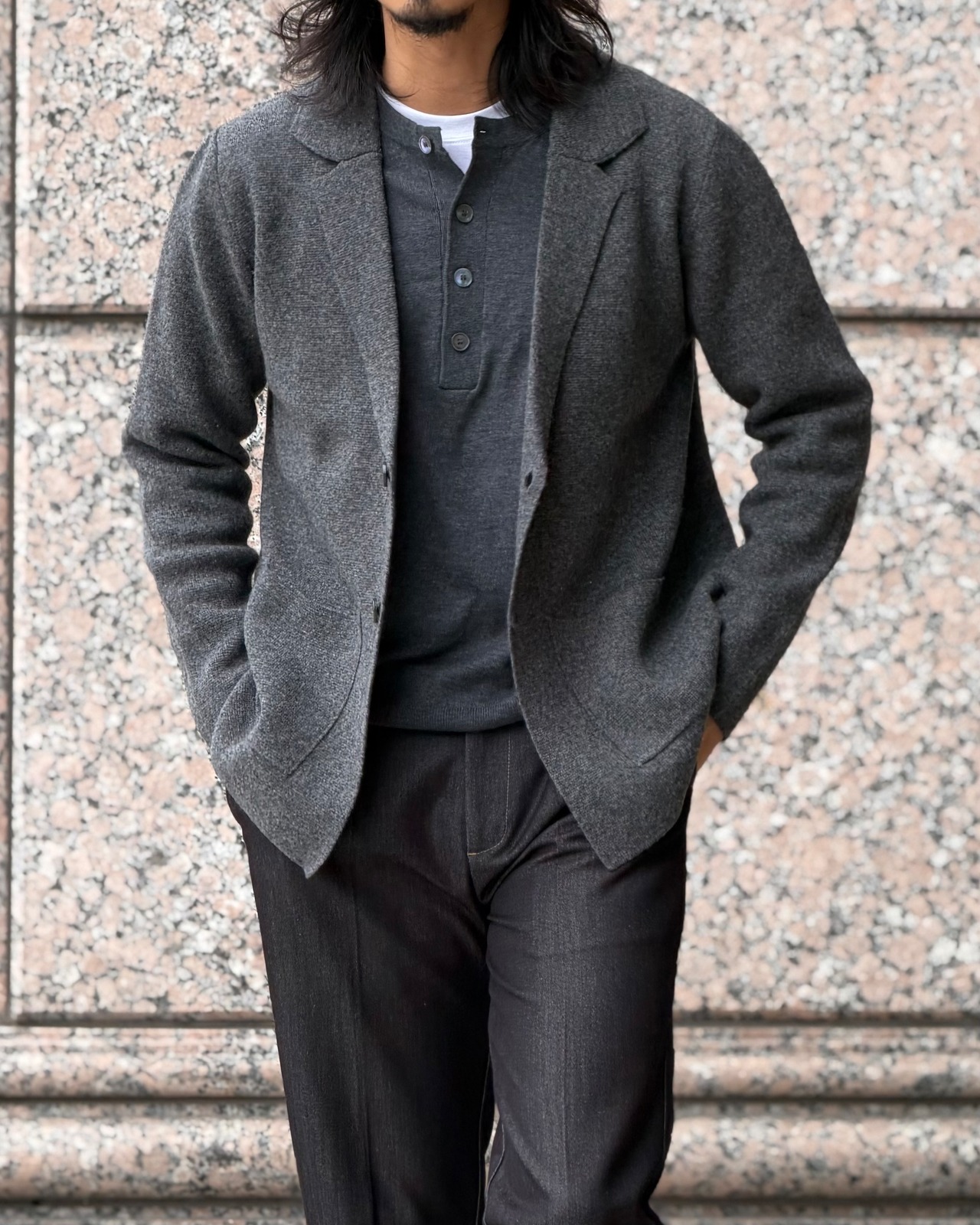 【格上日常】上質ウール100%ジャケット (別売りで同素材のパンツあり)