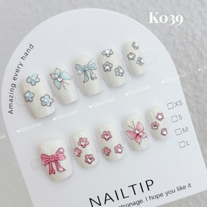 K039 ネイルチップ サイズXS/S/M