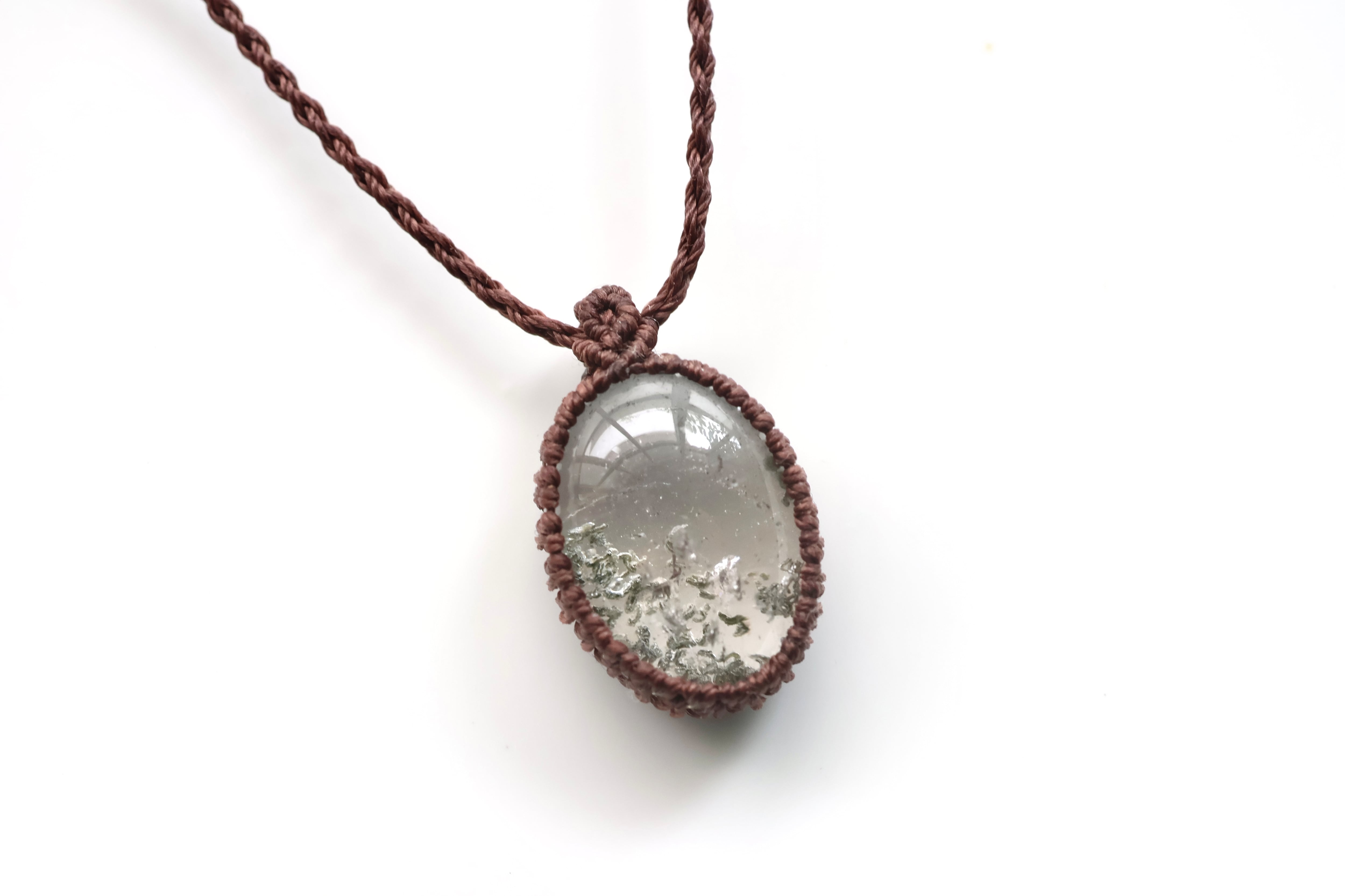 ヒマラヤ水晶ネックレス ガネーシュヒマール産 | 石垣島の夜光貝