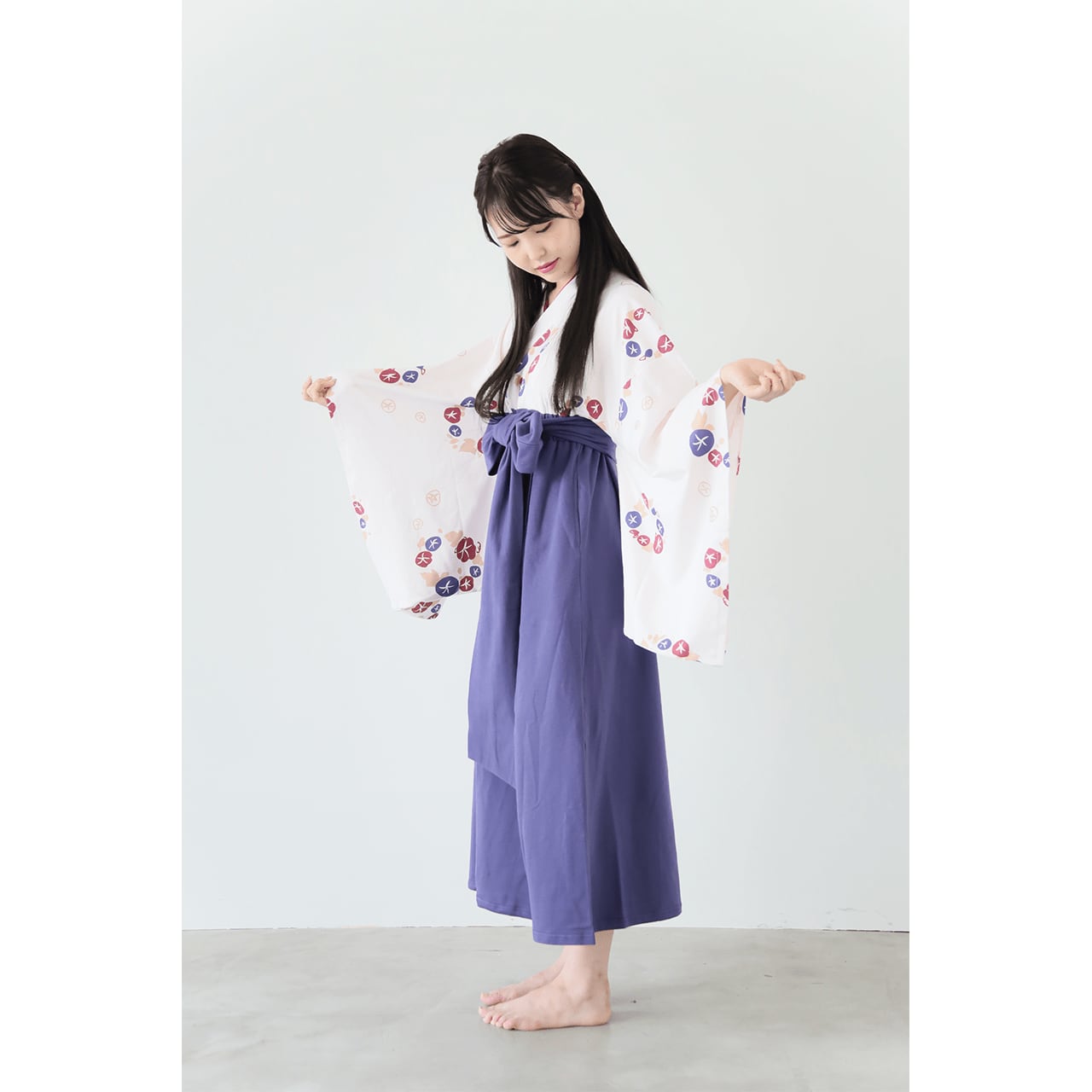 YURUWA ゆる袴 令和版 紫陽花 YURUWA ゆる袴 令和版 紫陽花 ゆる袴 令和版（紫陽花）CP-27