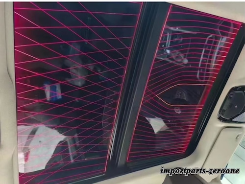 BMW X5 G05 ランプカールーフ天井アンビエントライト ラインパターン2サンルーフ -RA-1470