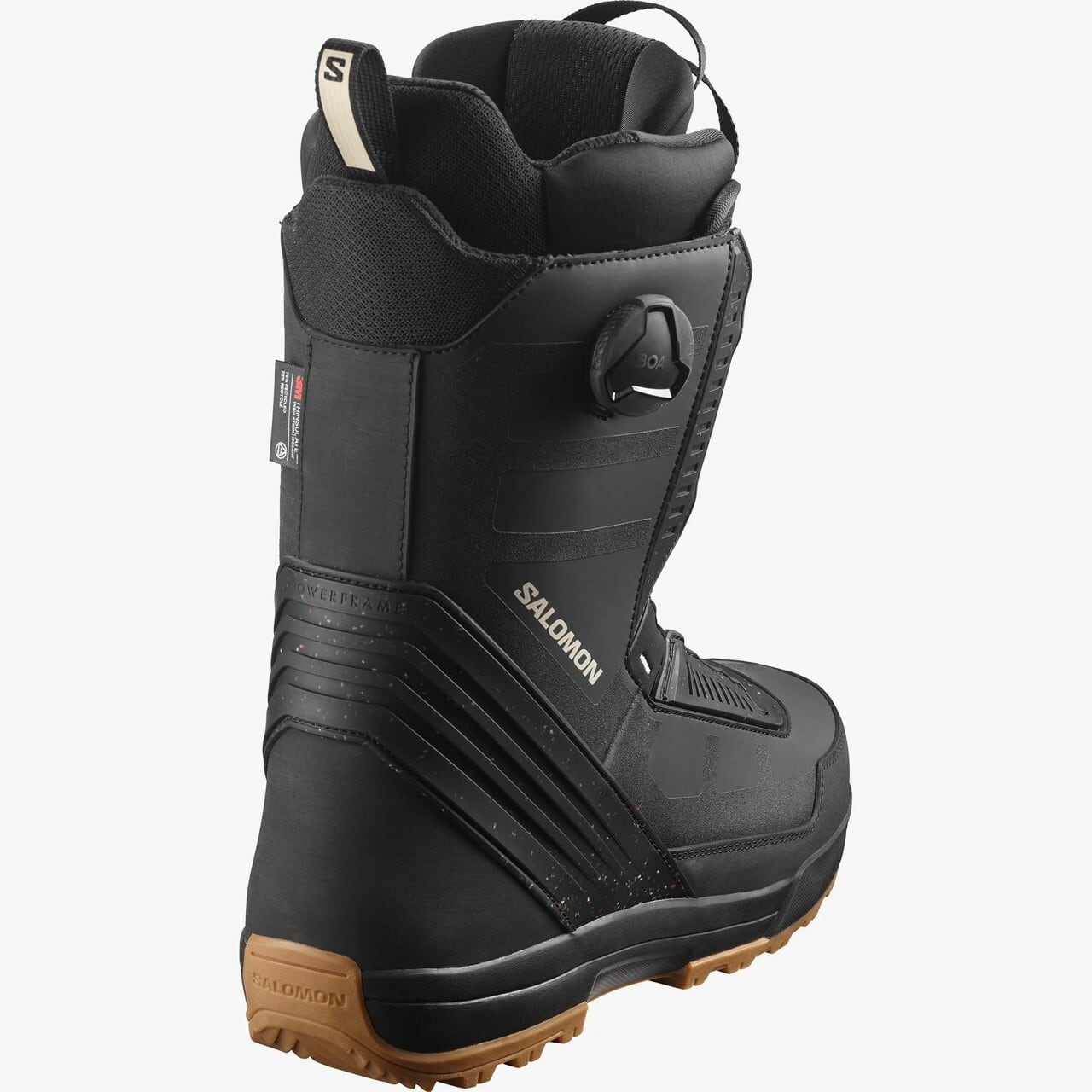 23-24年モデル . SALOMON .『 MALAMUTE DUAL BOA 』. Black . サロモン