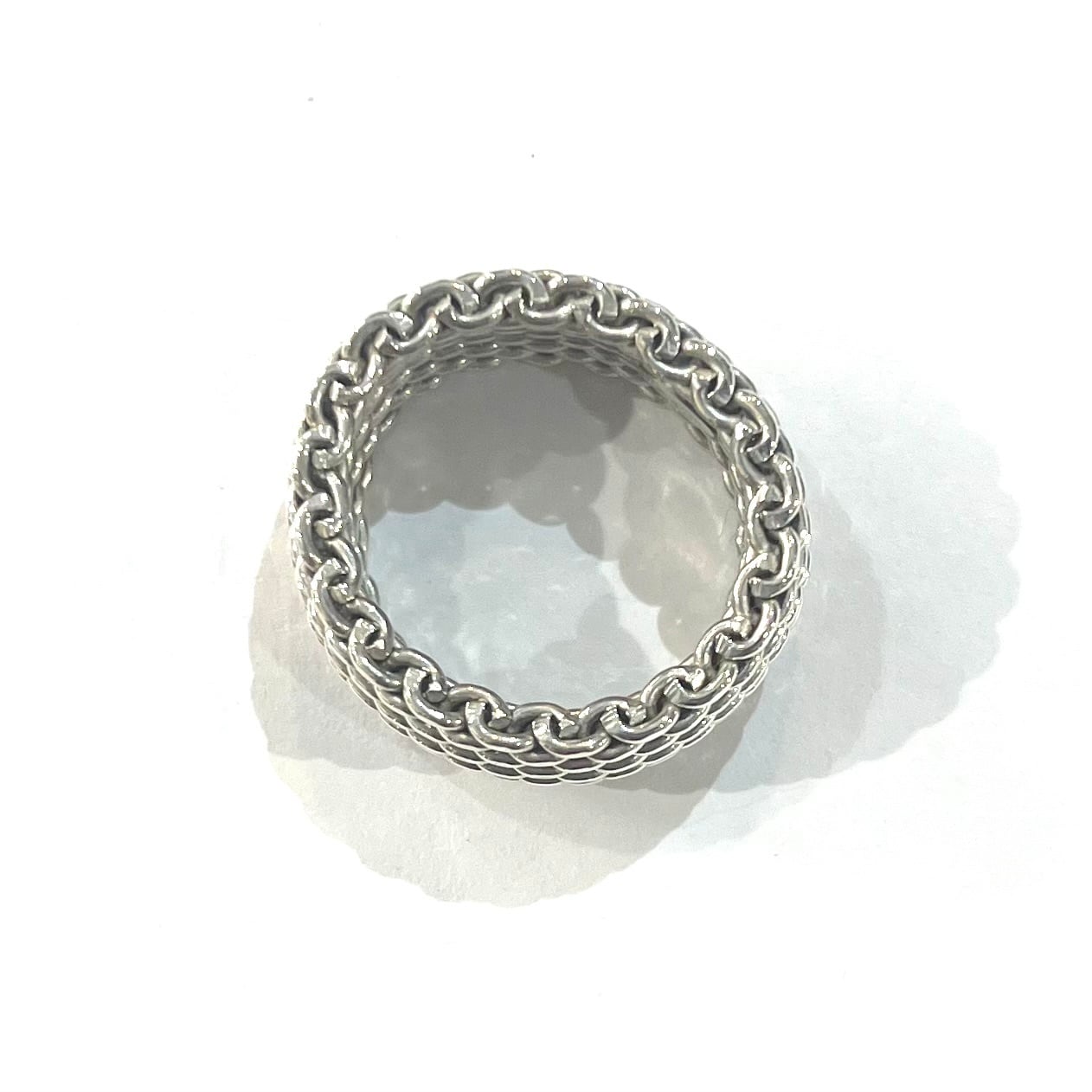 希少【TIFFANY＆CO】2454 【16号】ティファニーサマセットメッシュ