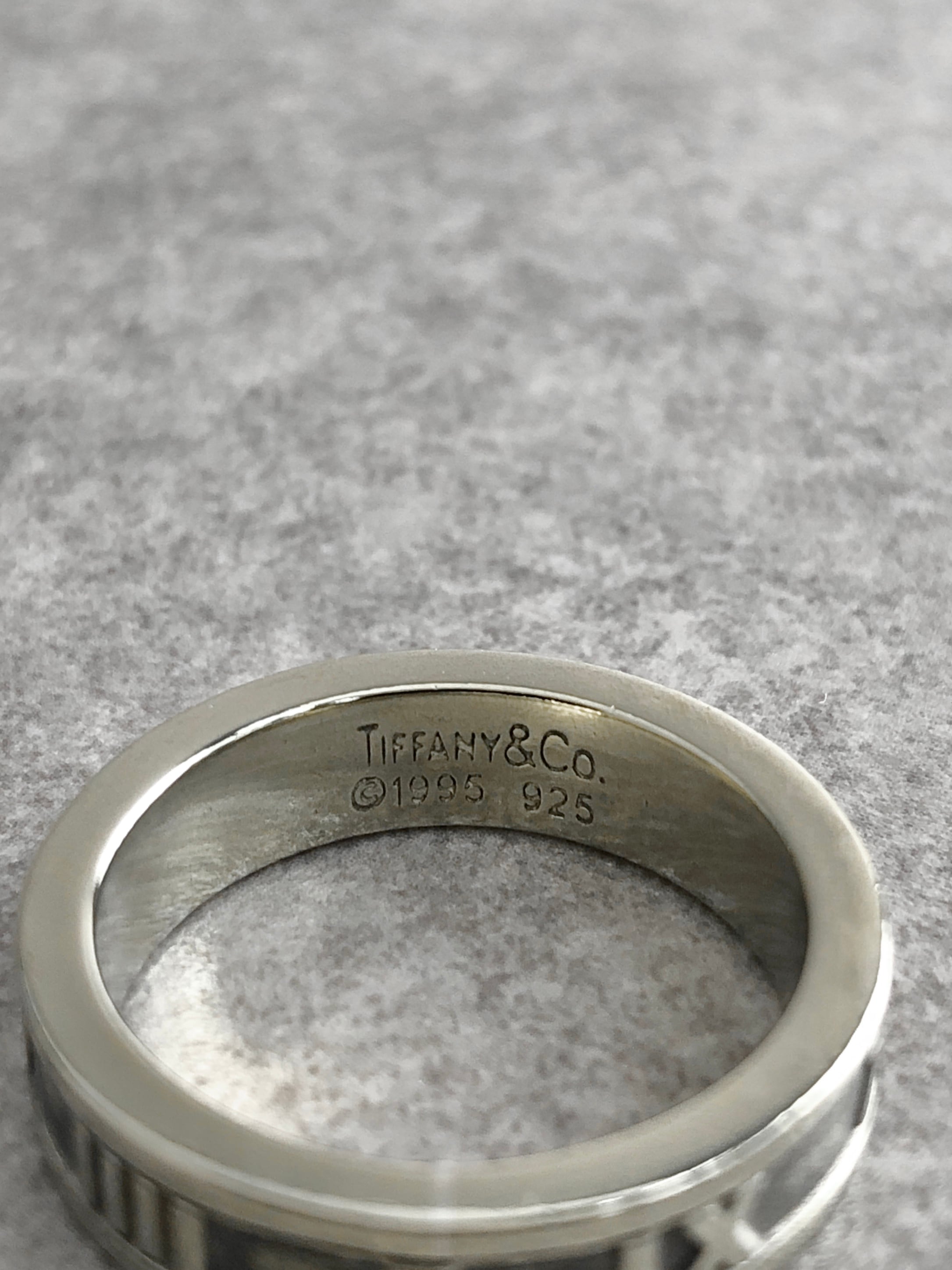 Tiffany & Co. ティファニー 指輪 19号 シルバー アトラス 925 リング