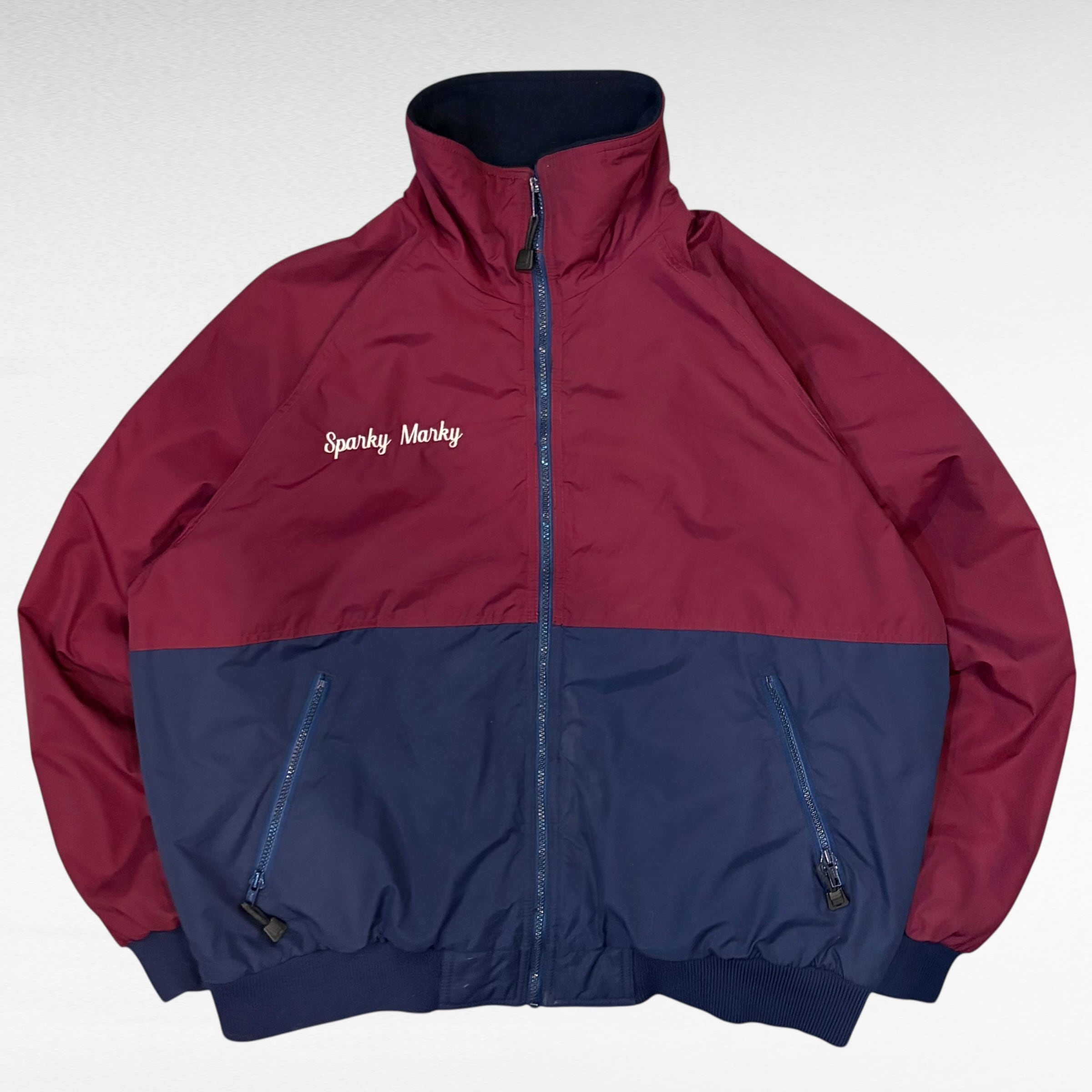 希少 NIKE ナイキ 90s 銀タグ ナイロンジャケット XL 古着