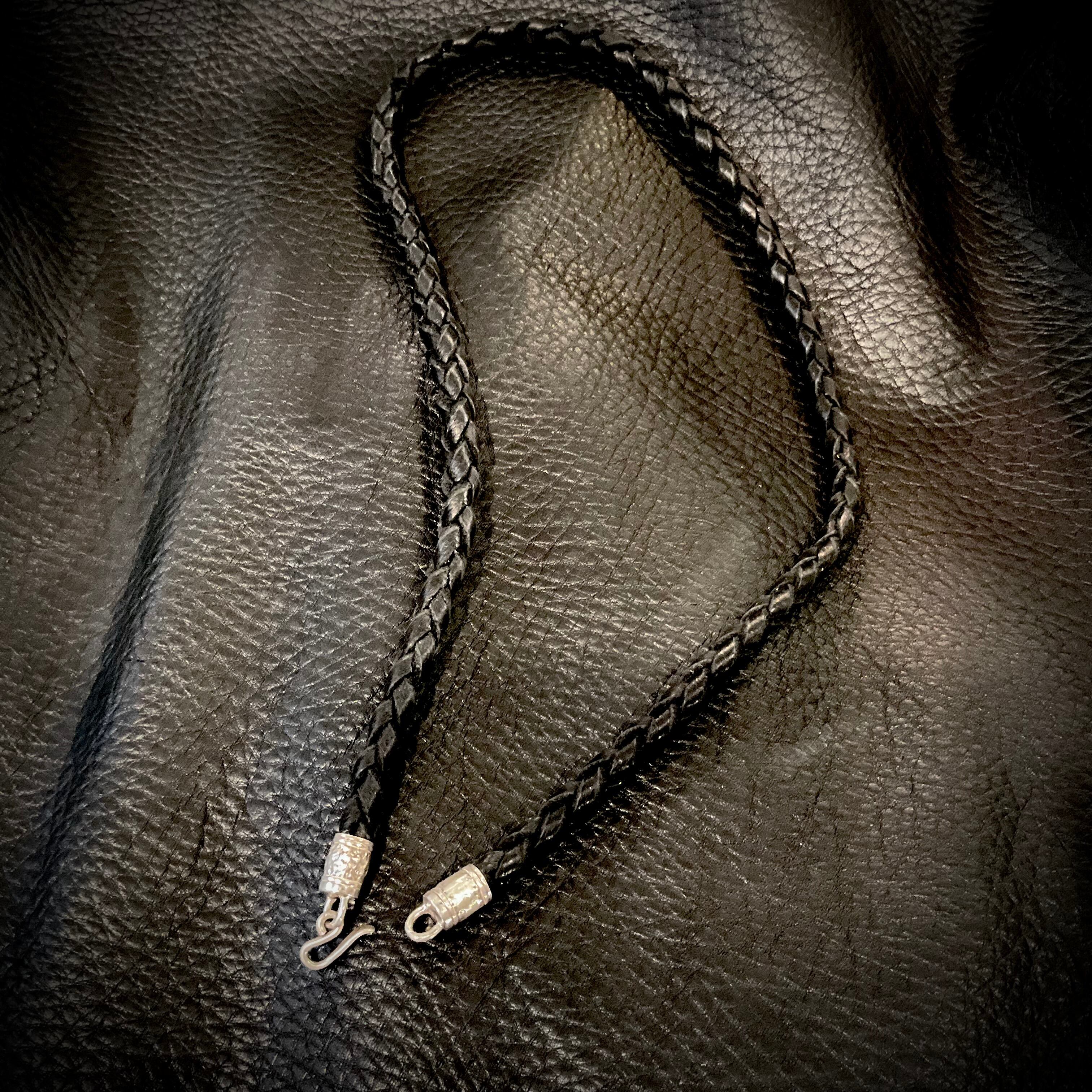 WHEELWORKS ホイールワークス Elk Leather Necklace DeerSkin エルク