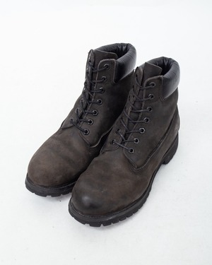 "Timberland" black nubuck boots