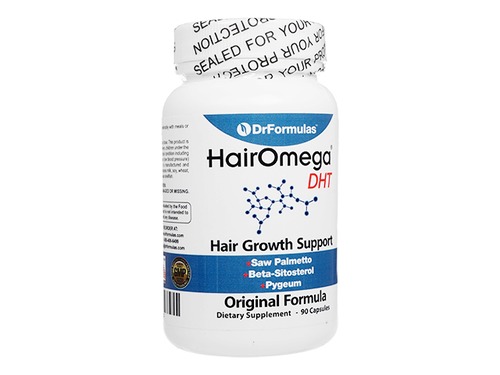 【(ヘアオメガ) DHT】 ヘアーオメガDHTはDHTブロッカー効果の高いマルチビタミンを含む飲むタイプの育毛サプリメントです。男女共に使用できます。