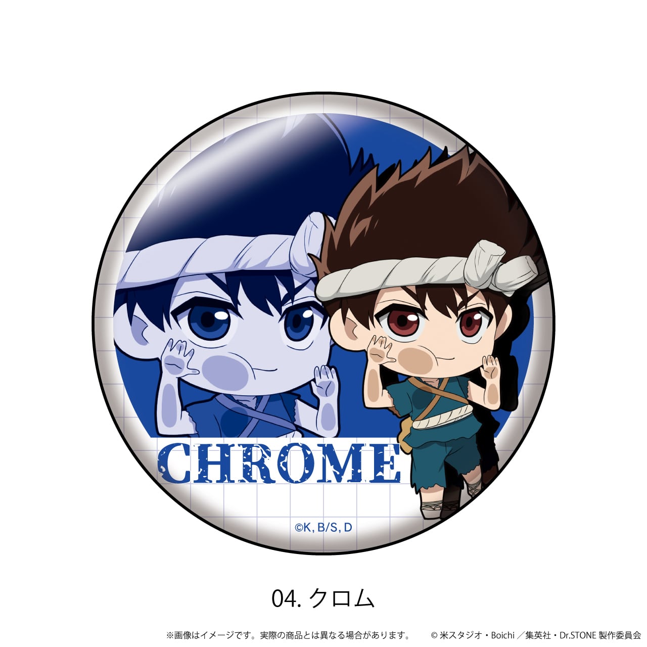 BOX販売】缶バッジ「Dr.STONE」01/トレーディング(全9種)(ここぺたver