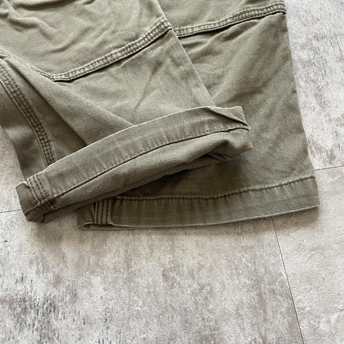 モスグリーン コットンダブルニー Carhartt 33×32 詳細写真6