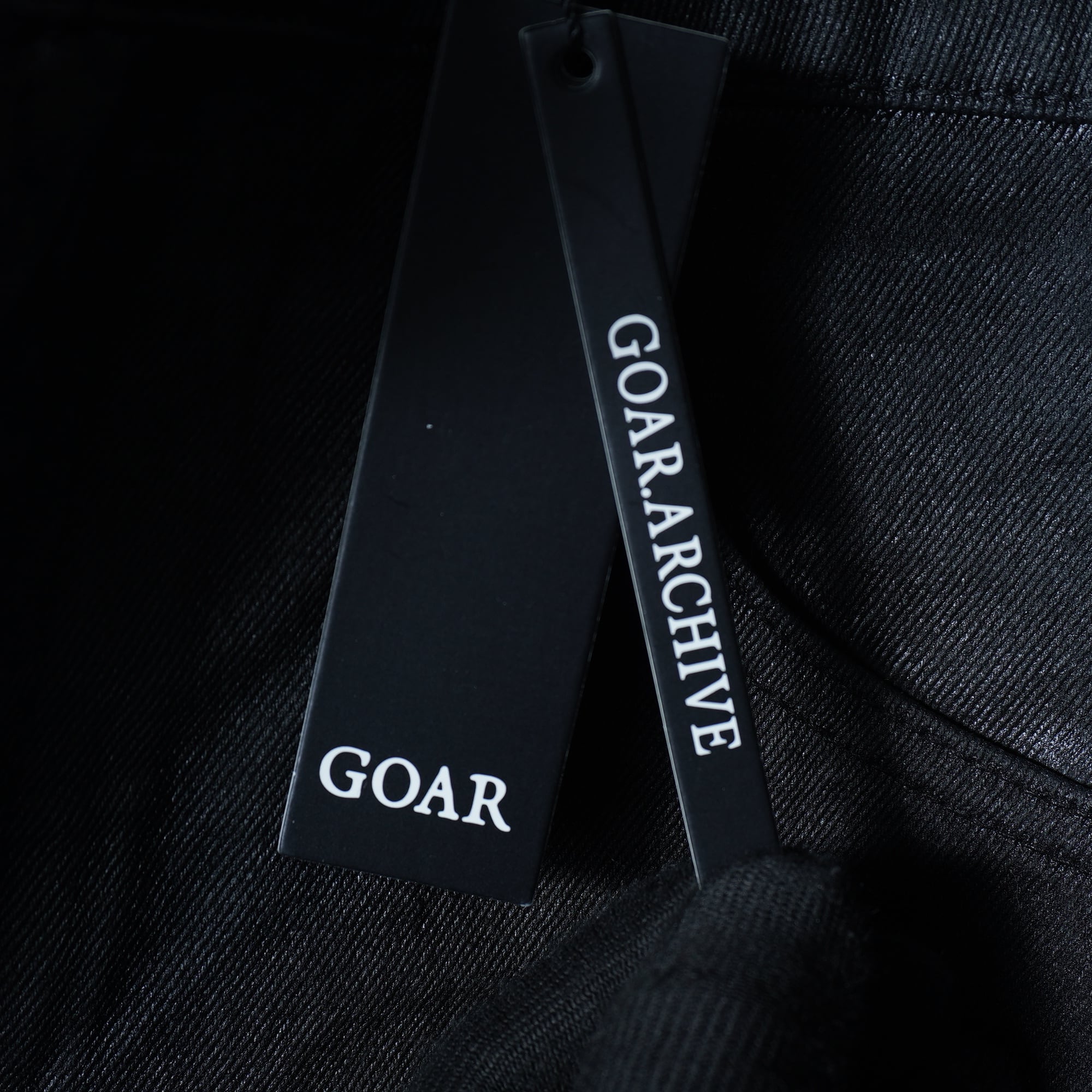 GOAR ARCHIVE】ゴアアーカイブ タグ付 極美品フレアオイルコーティング
