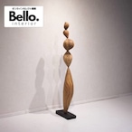 Bello select 輸入品 オブジェ 彫刻 アート 木製 インテリア 雑貨 置物 大型 ディスプレイ モダン 北欧 ナチュラル