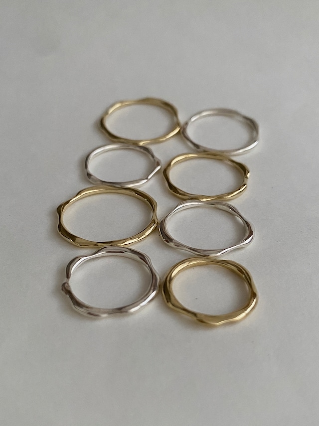 melt ring / gold