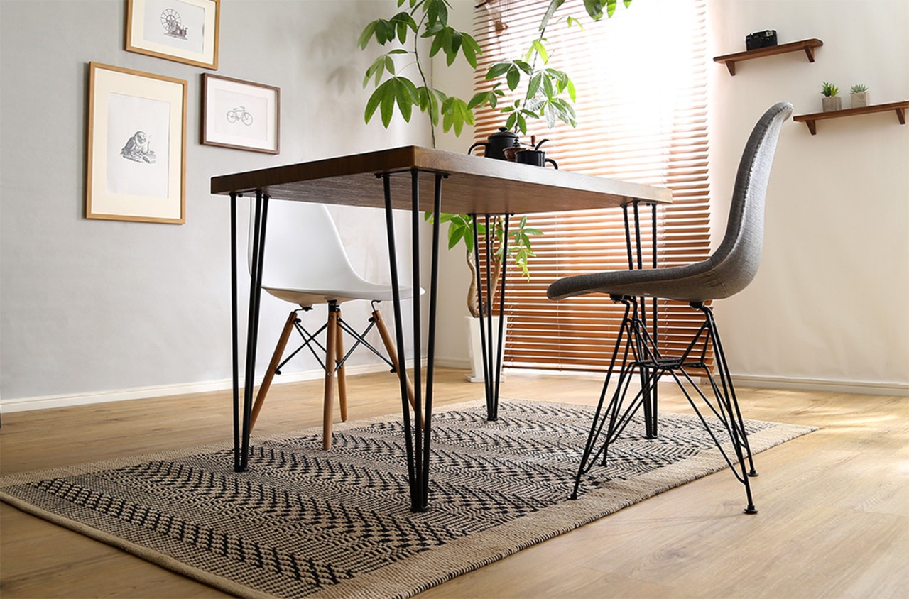 ヴィンテージテーブル110cm幅【Umbure Cinq-ウンビュレサンク-】