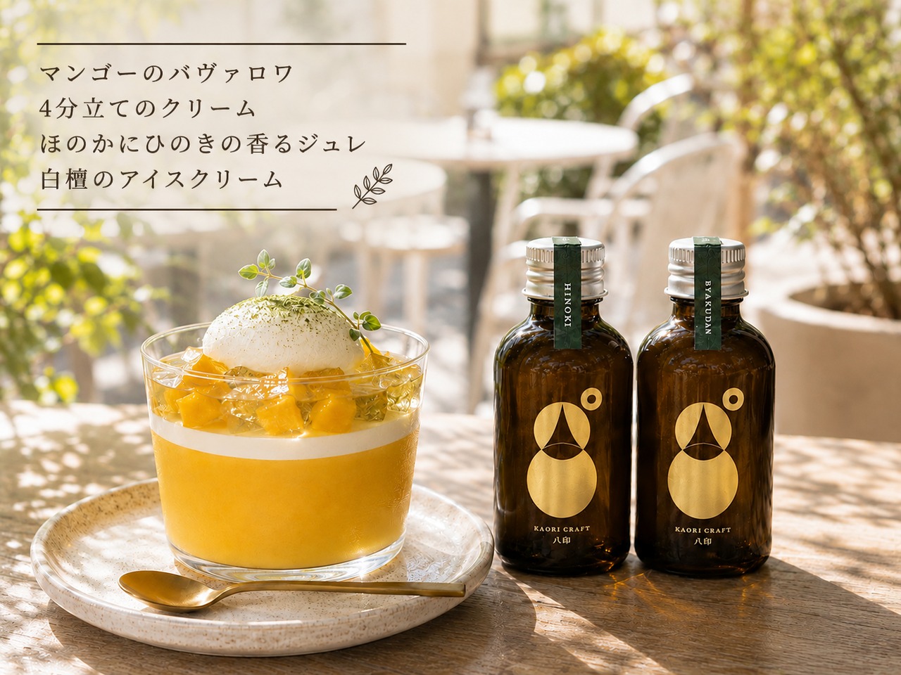 KAORI CRAFT　植物蒸留飲用水　カカオ　60ｍｌ