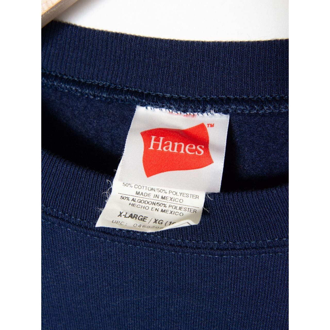 【Hanes】Made in Mexico crew neck sweatshirt（ヘインズ メキシコ製 裏起毛クルーネックスウェットシャツ）10b