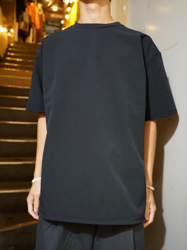 ［SEABEES］Micro Grid Perfomance   T-Shirts NAVY