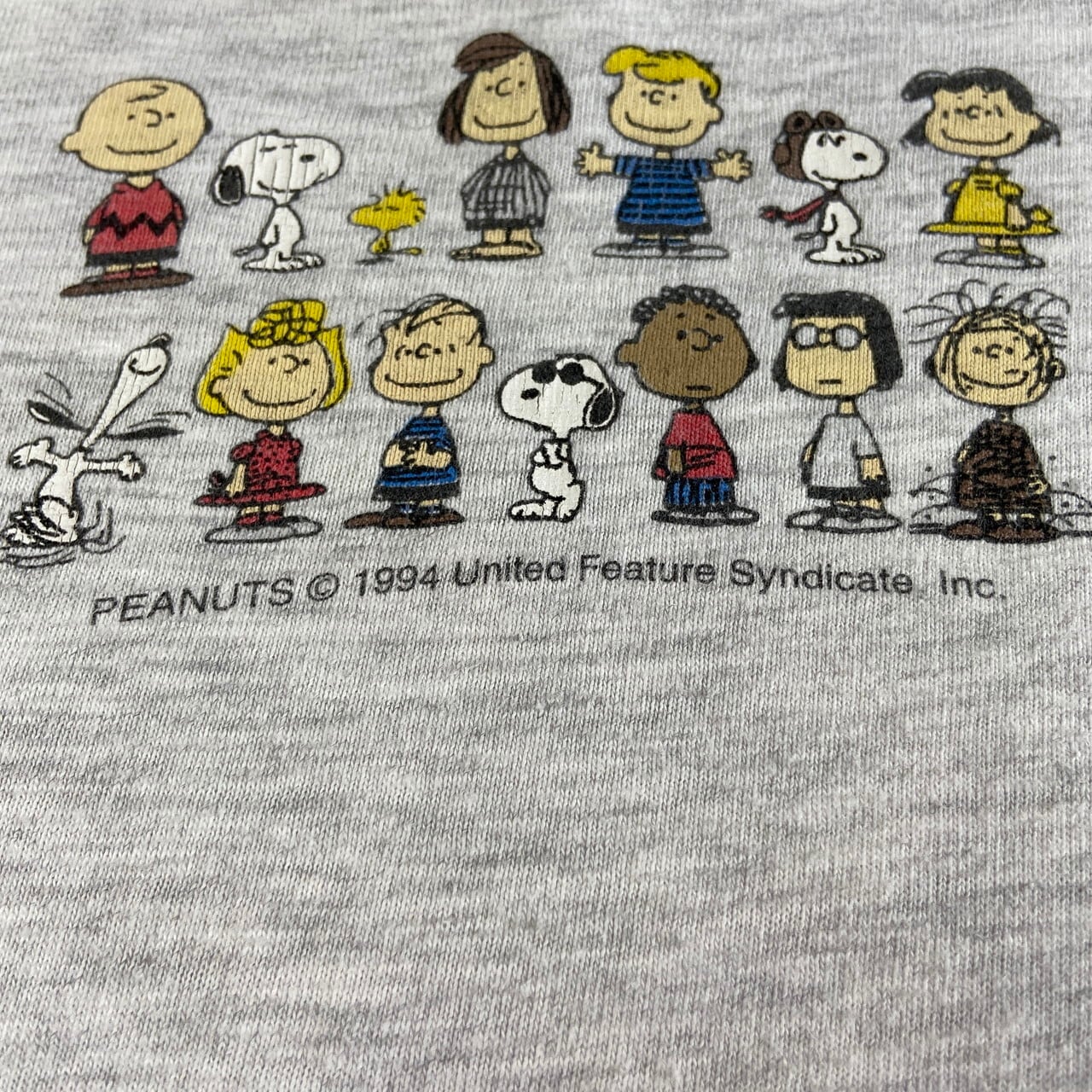 90年代 SNOOPY スヌーピー キャラクタープリントTシャツ メンズM ヴィンテージ /eaa320717