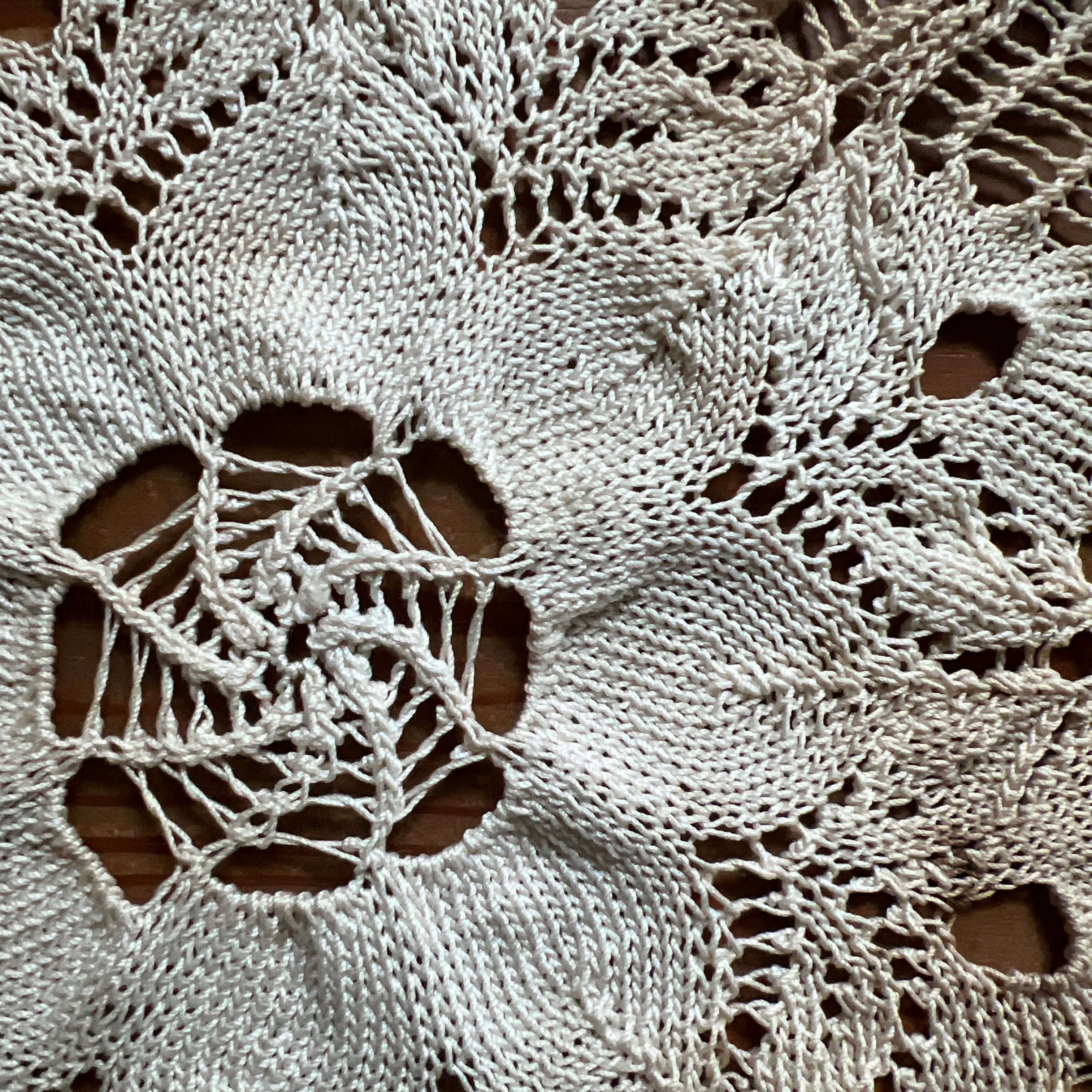 古いレース(E)ドイリー フランスアンティーク ヴィンテージ