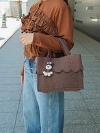 New color【Square Tote】Scallop Small