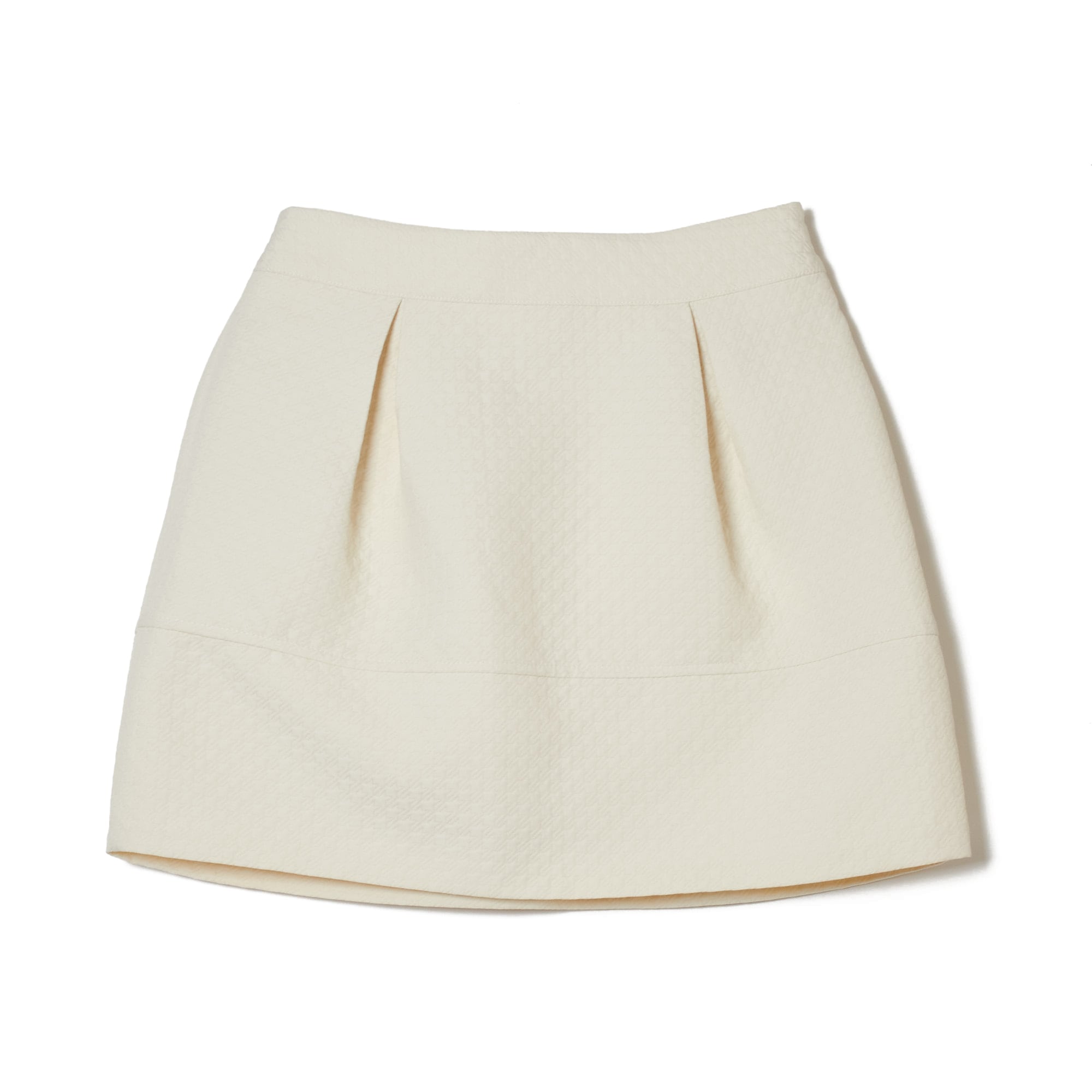 SLIT GATHERED SKIRT (BLK) | ENTI