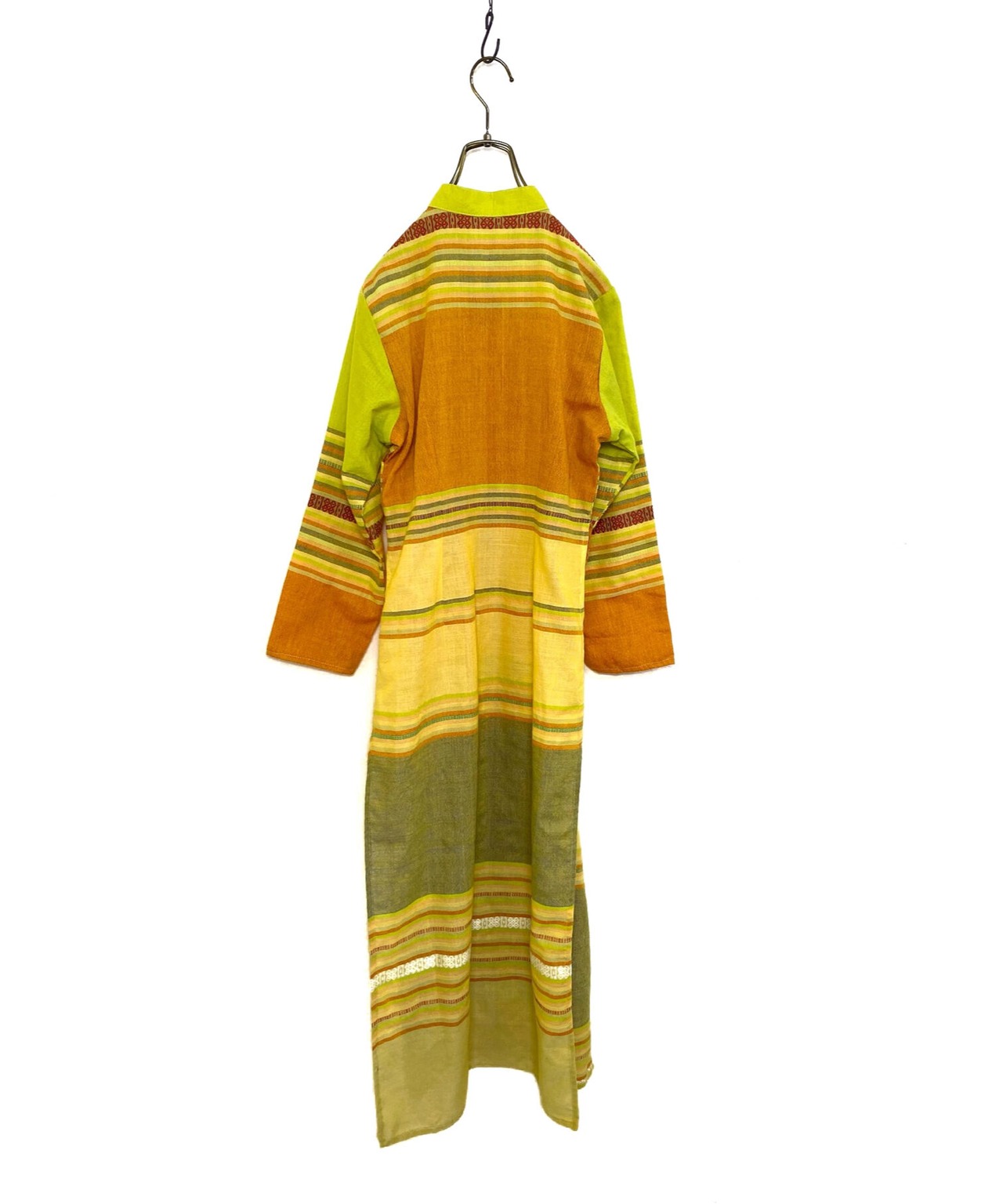 Vitamin color layered slit china dress-2558-3