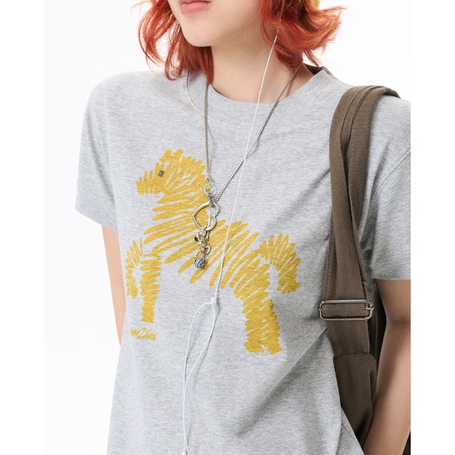 art horse short-sleeve tee　アートホース半袖ティー　J2051