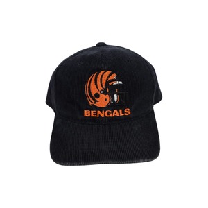 NFL CINCINNATI BENGALS CORDUROY SNAPBACK HAT ONE SIZE (USED)
