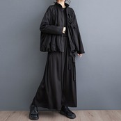 ギャザーポケット バルーン ジャケット 00405