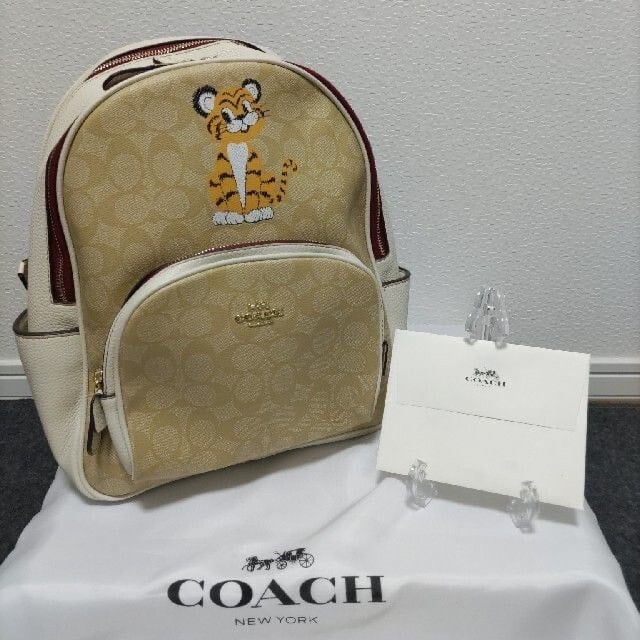 COACH コーチ リュック タイガー トラ 新作 リュックサック バッグ 