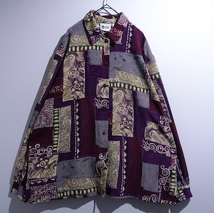 Multicolor Abstract Artistic Pattern Design Shirt