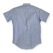 Ralph Lauren ラルフローレン BD シャンブレー風 半袖シャツ サイズ S /水色系×ピンク/オールド/ビンテージ