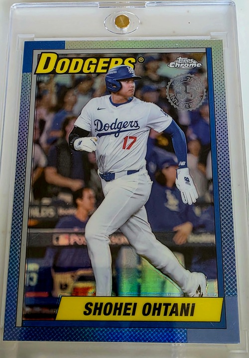 大谷翔平 Shohei Ohtani Topps Chrome 2024