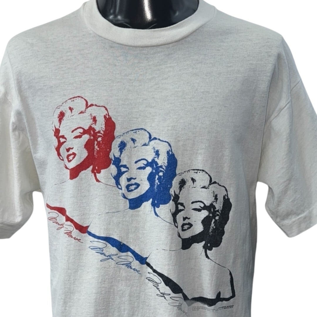 MARILYN MONROE】マリリン・モンロー “Triple Portrait” Tシャツ