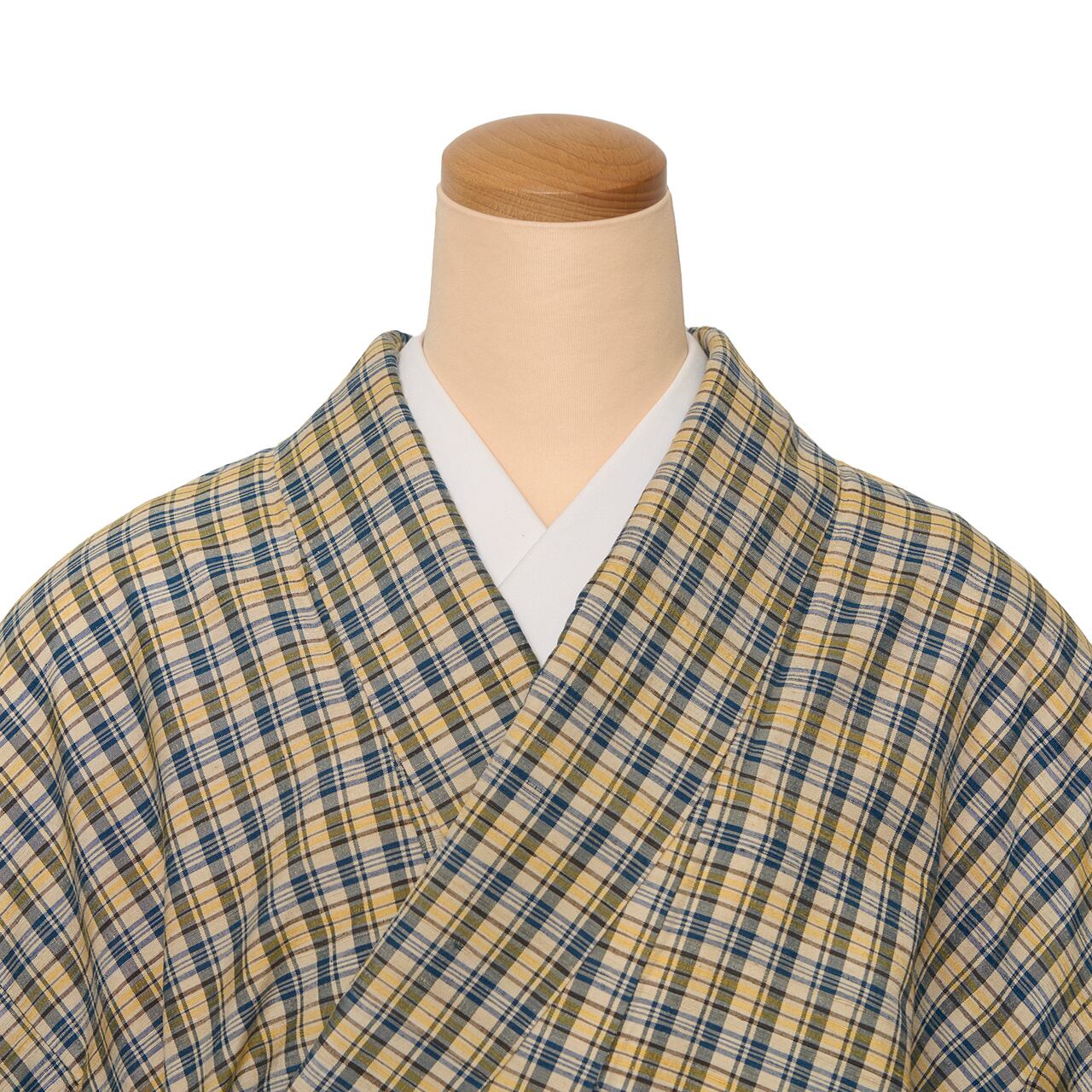 変わり小格子模様 紬 袷着物【中古】 | かわの屋 単衣 紬 変わり