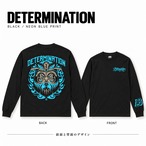 閻王 BLACK×NEON BLUE L/S T-Shirt