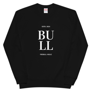 FREBULL LOGO ユニセックス クルーネック スウェット (5colors) P00009