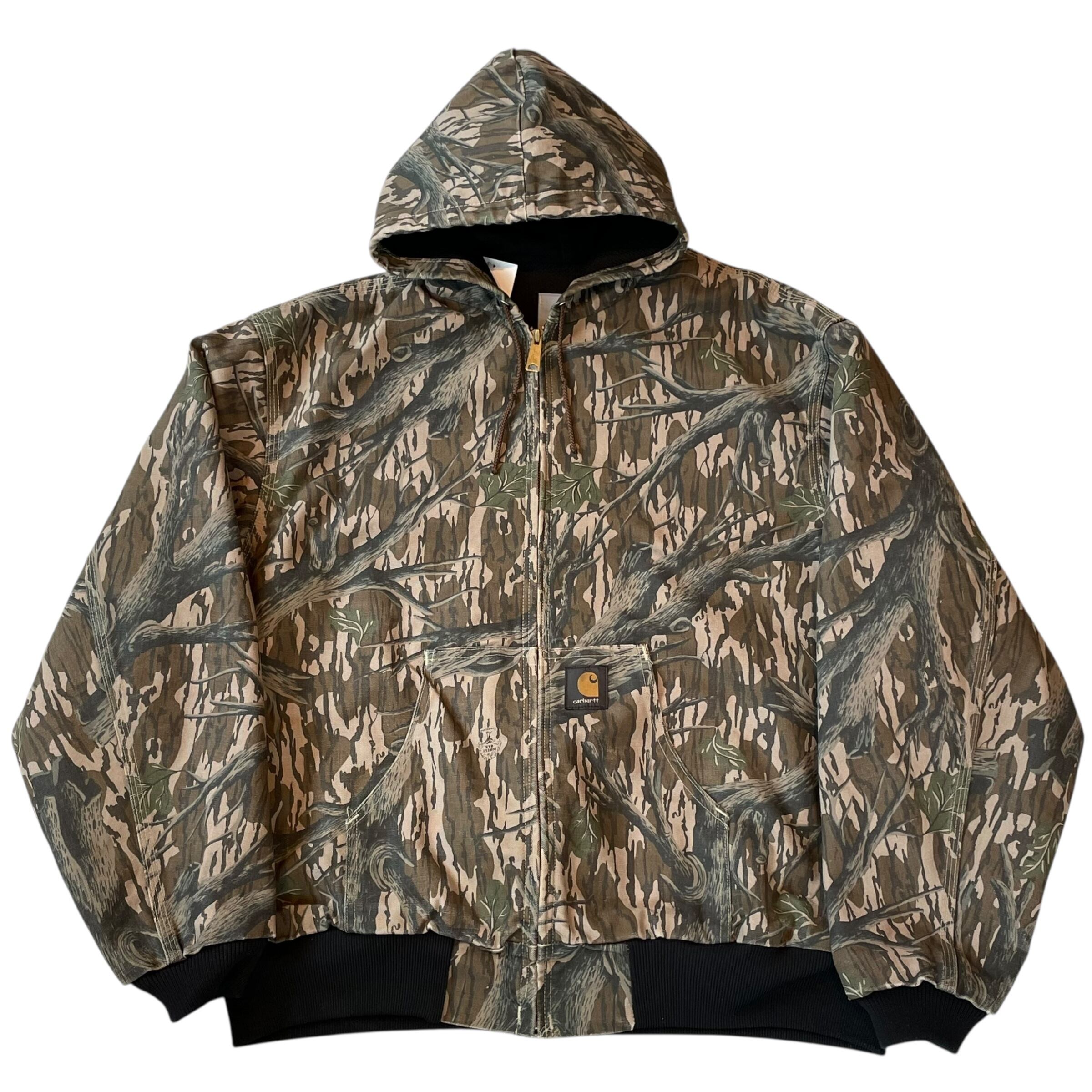 special!!! 1994s Carhartt "Real tree camouflage" mesh active jacket