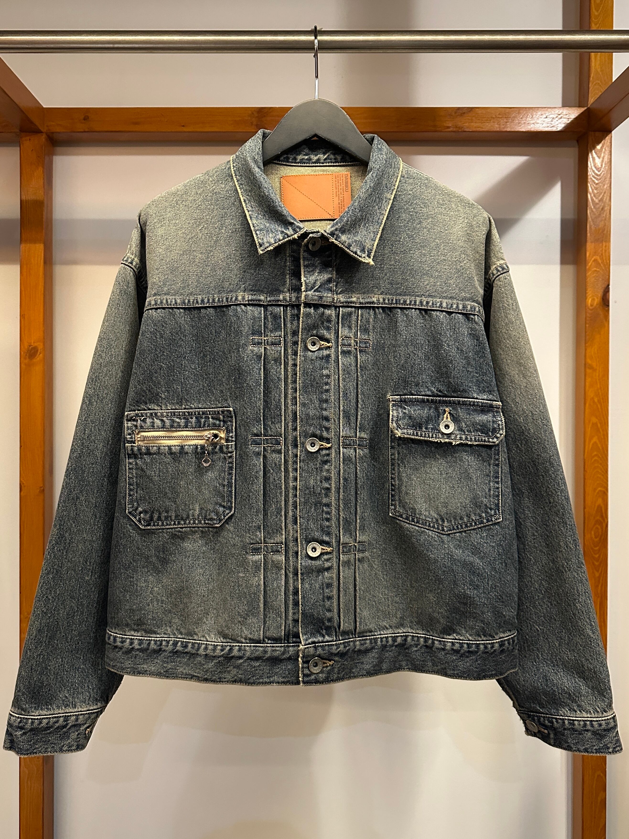 最終決算セール定価66,000 DAIRIKU denim jacket DAIRIKU | falman