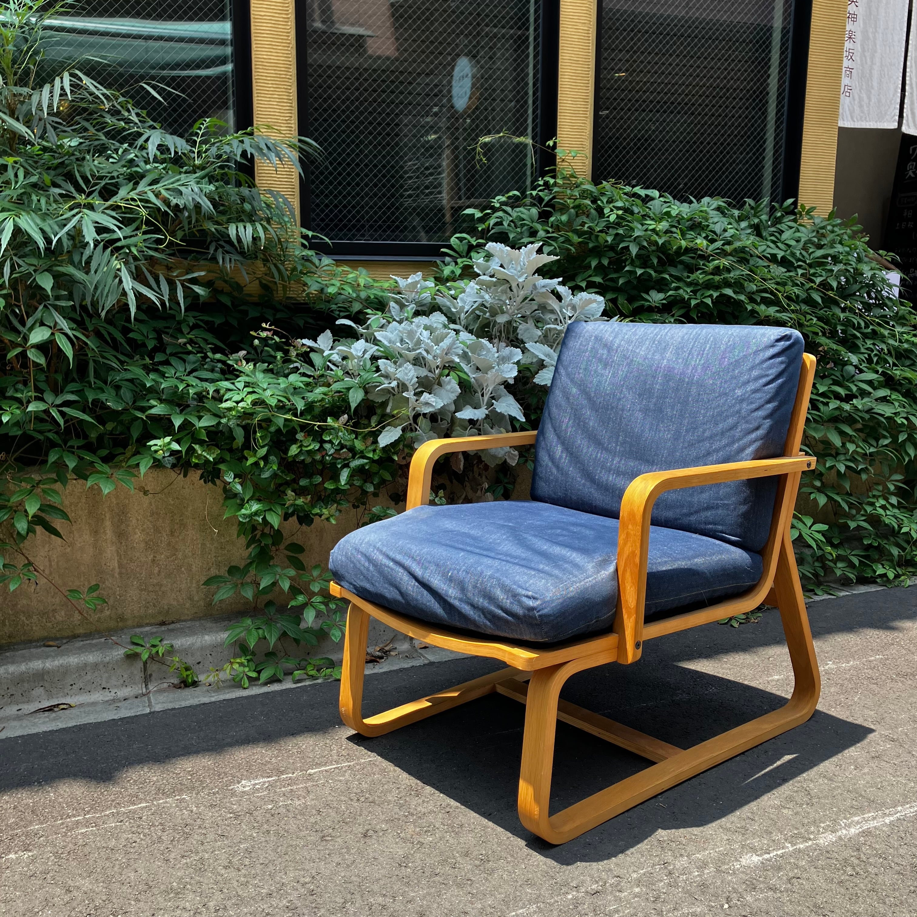 無印良品 リビングでもダイニングでも使える ソファチェア 椅子 送料込み 無印良品 リビングでもダイニングでも使えるソファチェア