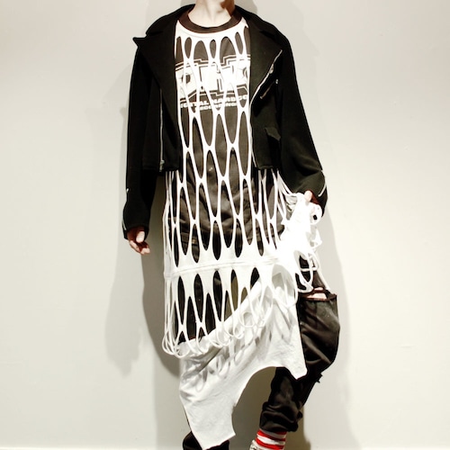 『Dr.NOKI』 "cut and slash" dress