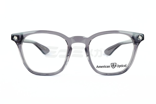 American Optical クリア メガネ Explorer Col.Smoke ウェリントン
