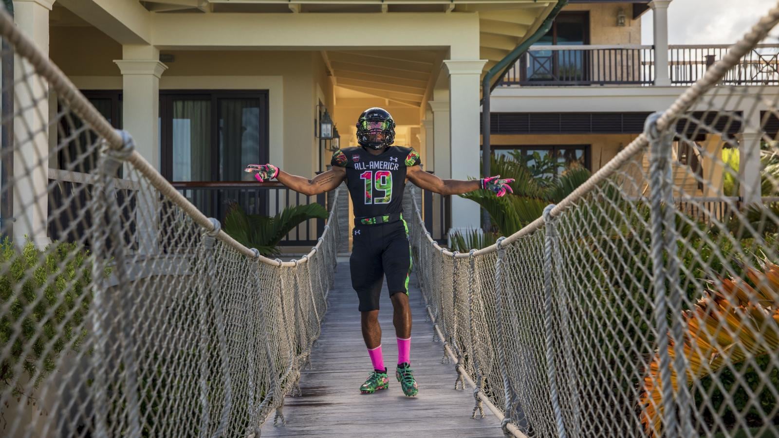 MD】UA SPOTLIGHT 限定カラー Mojo アメフト グローブ | END