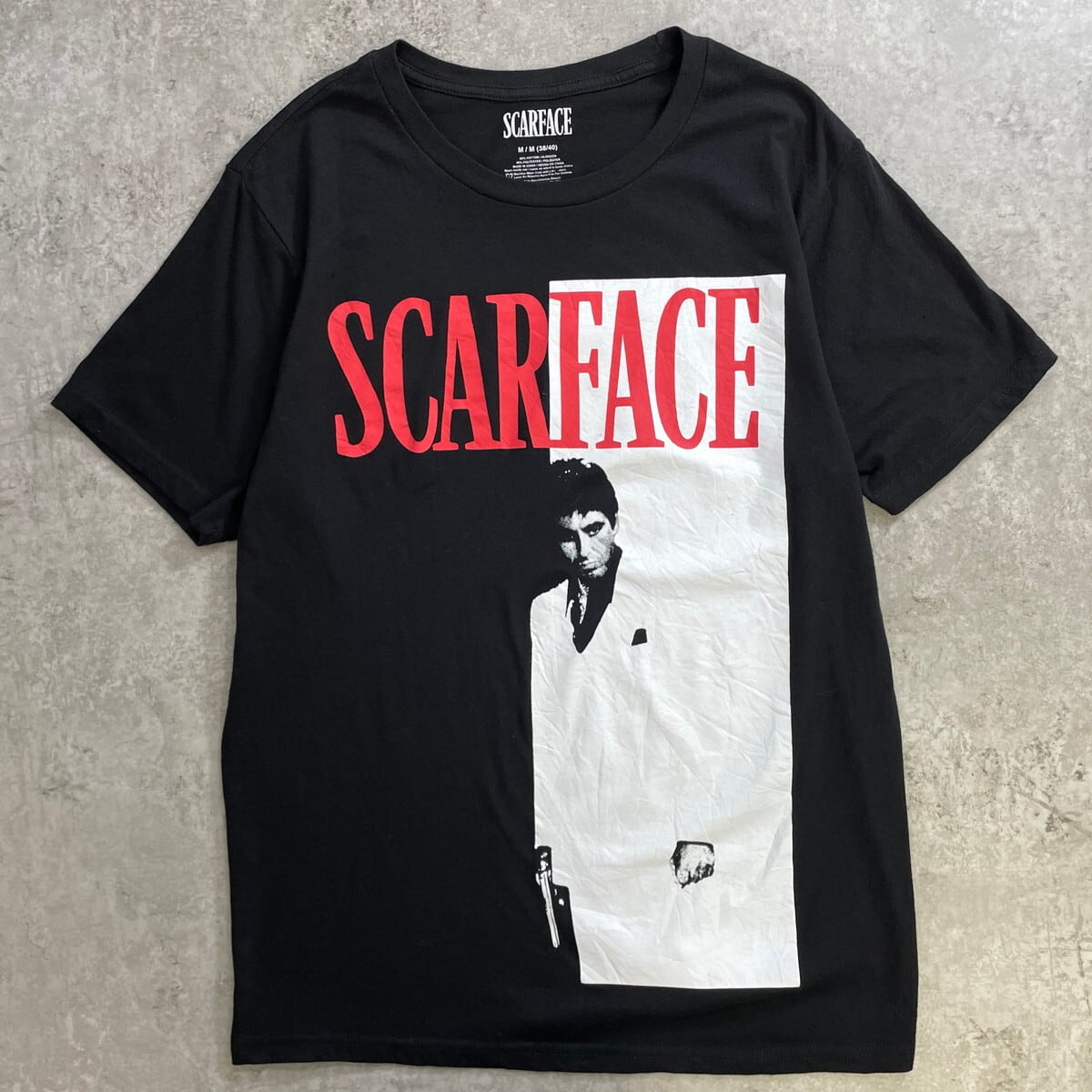 SCARFACE スカーフェイス ムービーTシャツ メンズM 古着 映画 アル