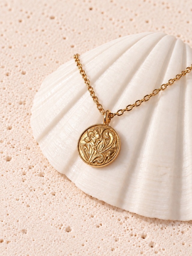 316L hawaiian & sun 2way necklace  #n23