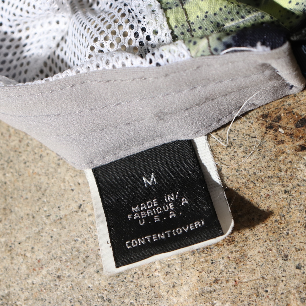 極美品 M 02年 米国製 スプーンビルキャップ Patagonia パタゴニア spoonbill trout トラウト ニジマス