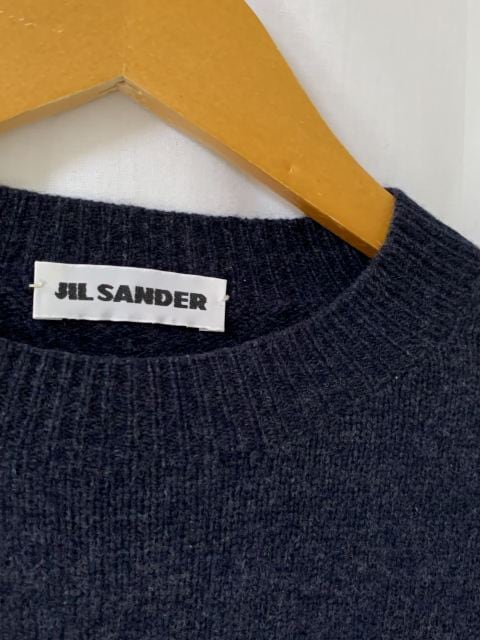 Cashmere Blend Design Crew Neck Sweater "JIL SANDER"