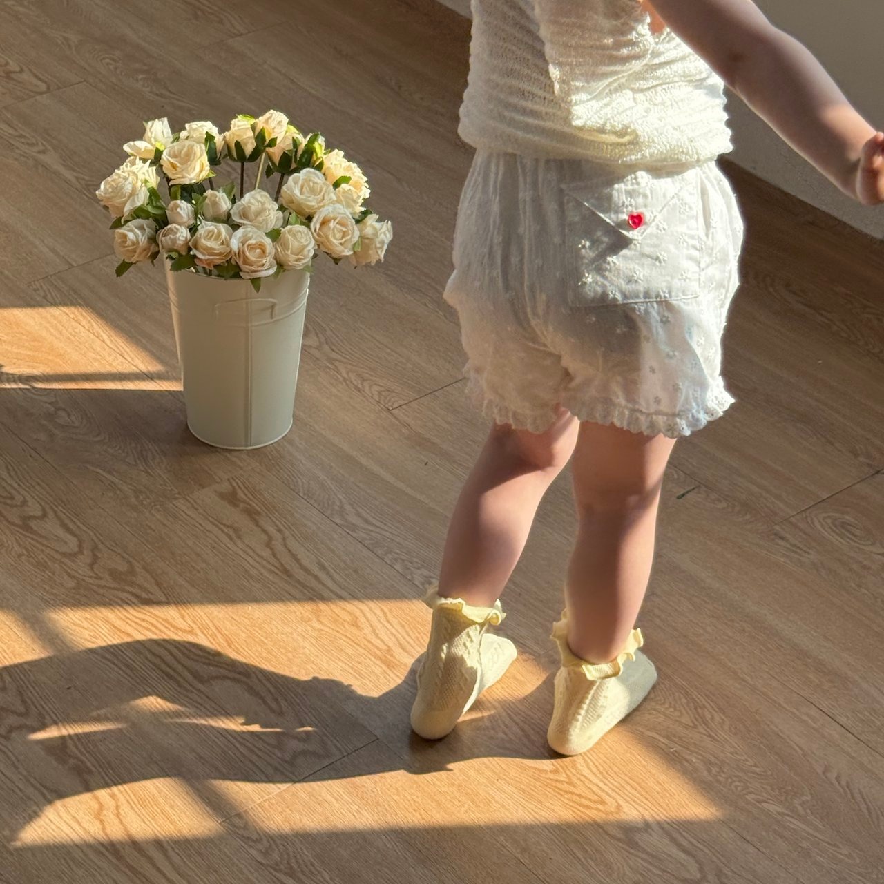 [ninibello] Letterlace Pants +fee2 / [니니벨로] 레터레이스팬츠