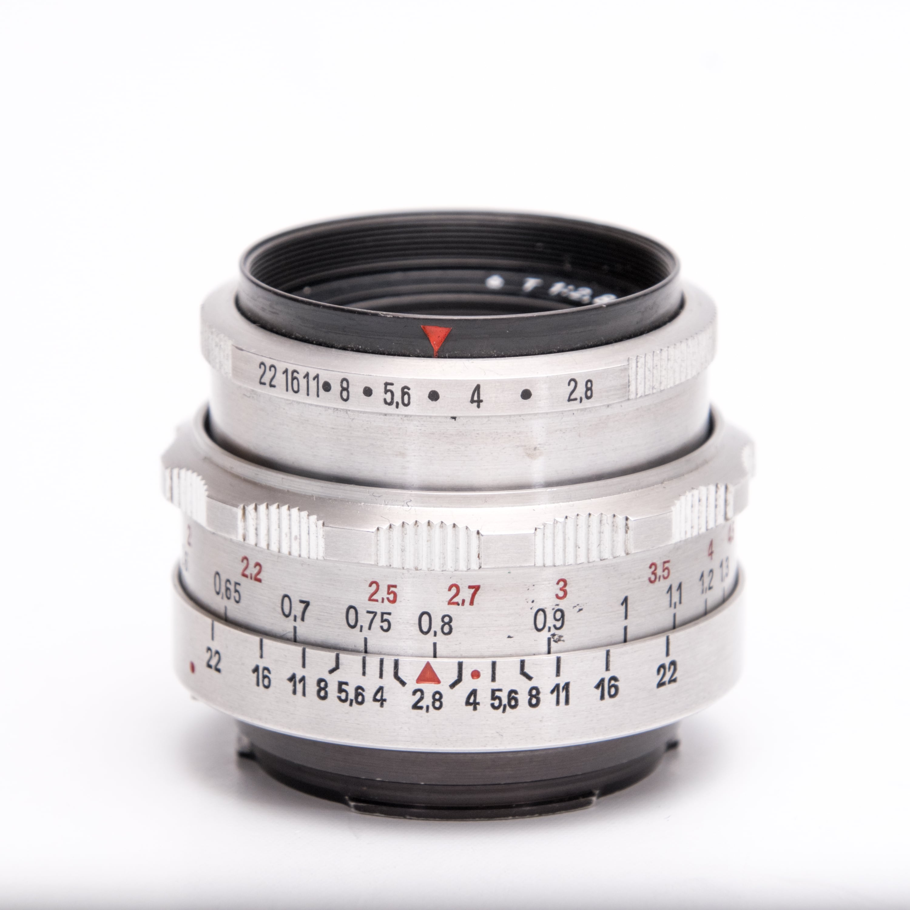 Carl Zeiss Jena Tessar 50mm F2.8 エキザクタマウント 6480029【並品