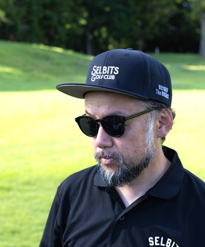 SELBITS GOLF CLUB LOGO CAP ”black” / ロゴキャップ